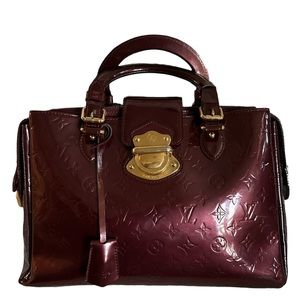 AUTHENTIC! Vintage Louis Vuitton Monogram Vernis Melrose Avenue Satchel